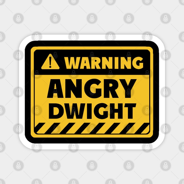 Angry Dwight Magnet by EriEri