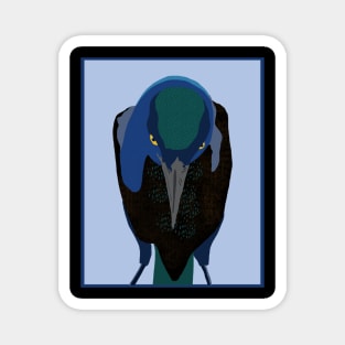 The Judgemental Crow Magnet