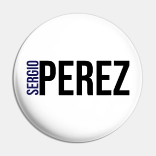 Sergio Perez Driver Name - 2022 Season Pin