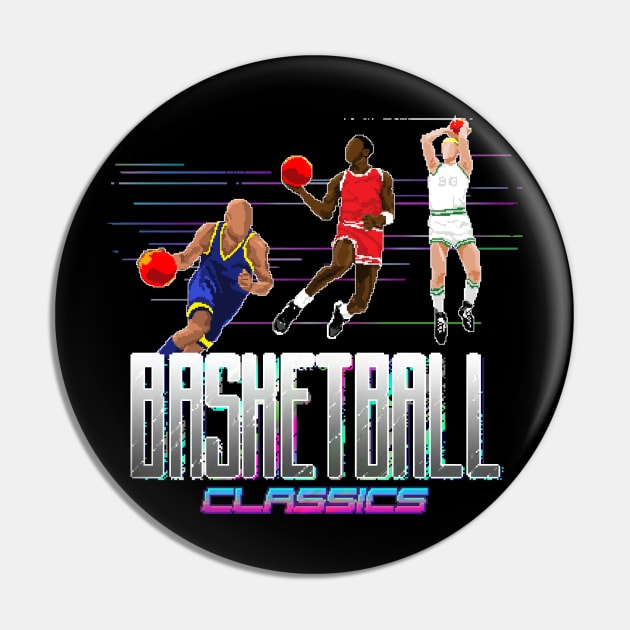 Basketball Classics - Pixel Opener Pin by Namo_Gamo