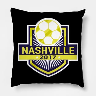 Nashville Soccer Pillow