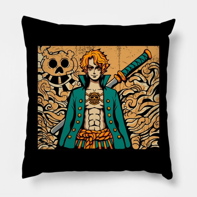 Fire Fighter Pillow by growingartwork