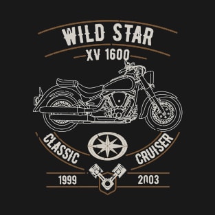 Wild Star XV 1600 Old Poster T-Shirt