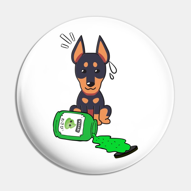 Cute Alsatian Spilled Wasabi sauce Pin by Pet Station