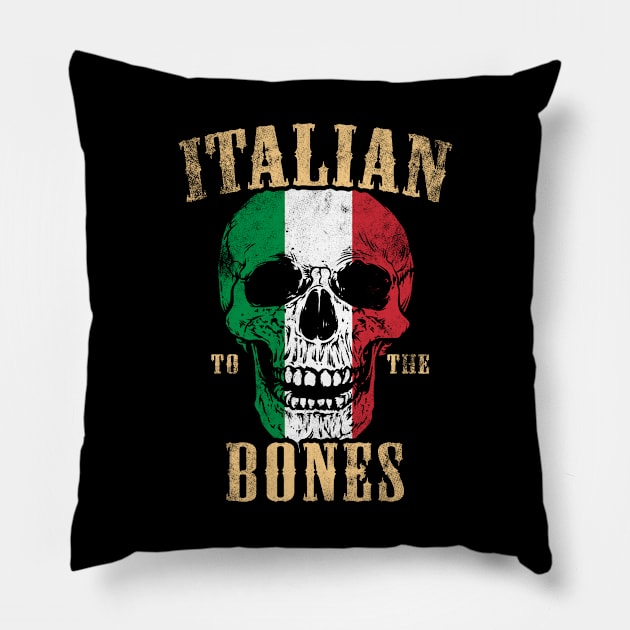 Italian To The Bones Pillow by Mila46
