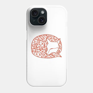 Sleeping Fox Phone Case