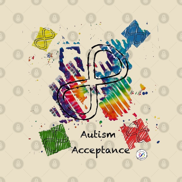 Color Outside the Lines for Autistic Acceptance by Fierceautie