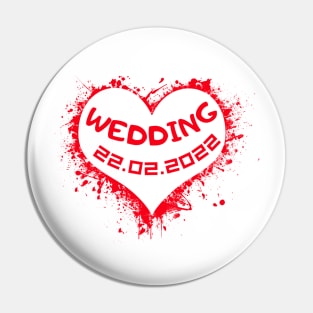 Wedding 22.02.2022 Pin