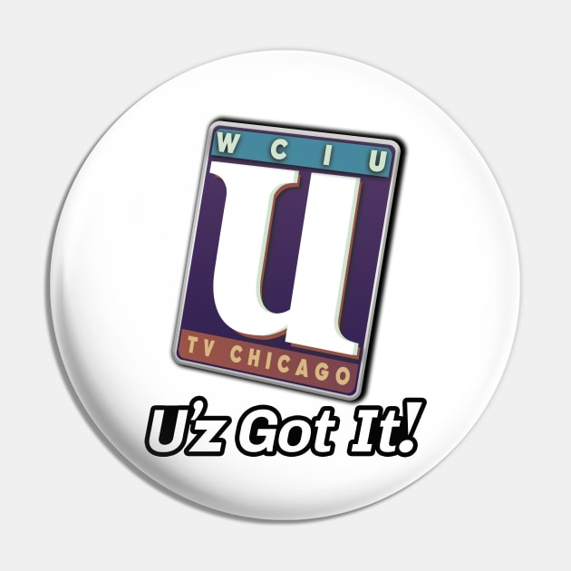 WCIU Channel 26 "The U" Pin by Friend Gate