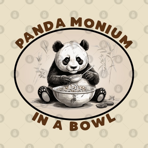 PandaMonium in a Bowl by Blended Designs