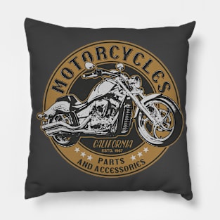 California Motorcycles Parts & Accessories Pillow