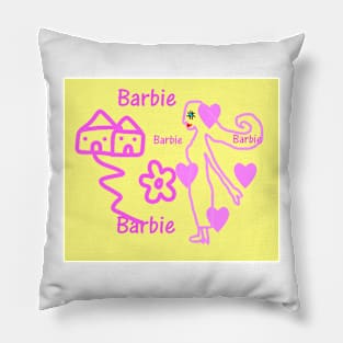 Barbie Land Pillow