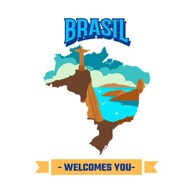 Brasil welcomes you by Designs by Eliane