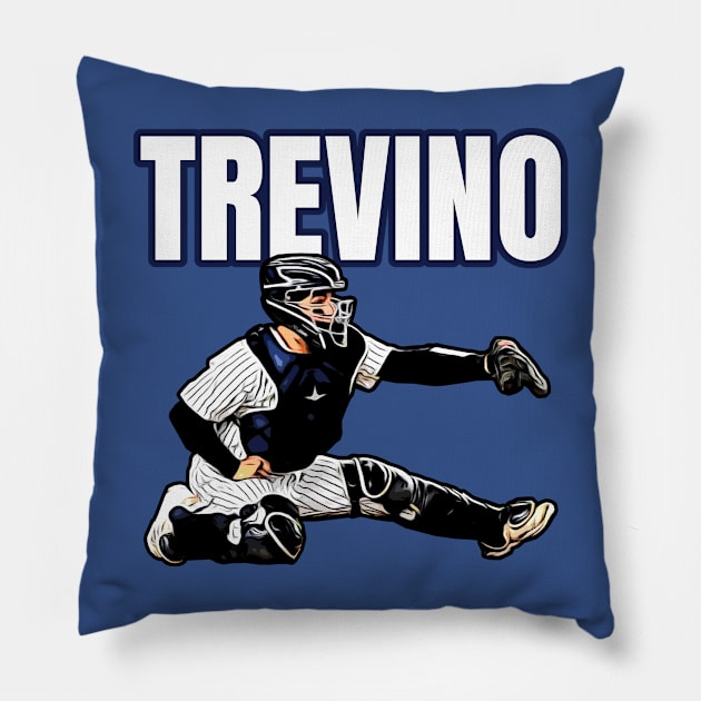 Yankees Trevino 39 Pillow by Gamers Gear