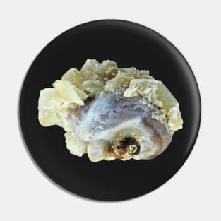 Small common human kidney stone Pin