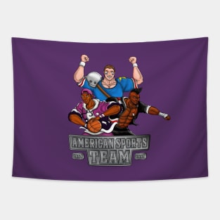 American Sports Team '94 '98 Tapestry