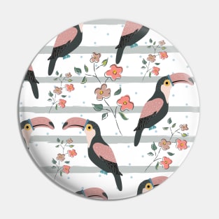 Toucans Pin