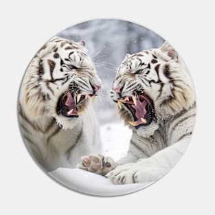 Tiger Animal Nature Majestic Wilderness Pin