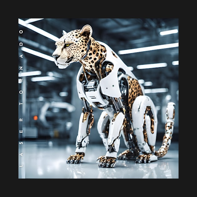 Robo-Leopard by Laser Tornado