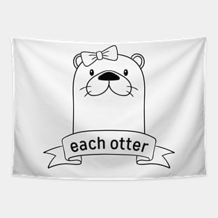 Made For Each Otter Tapestry