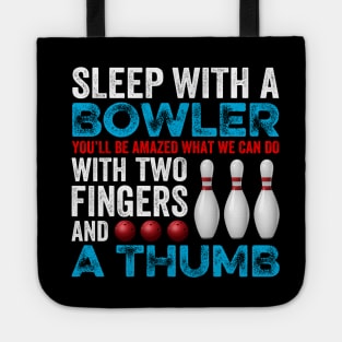 Funny Bowling Gift For Bowlers Tote