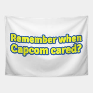 Remember When Capcom Cared Tapestry