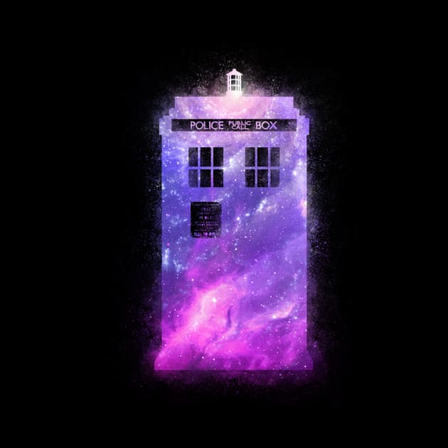 Tardis Galaxy by idkartist