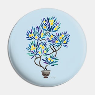 Lemon Bonsai Pin