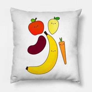 Cute Vegetables & Fruits Pillow