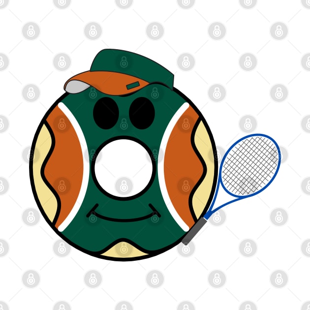 The French Open Donut by Bubba Creative