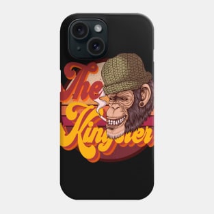 The Kingster chimp boss Phone Case