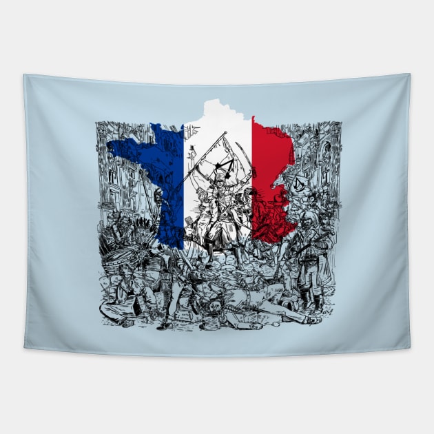 The French Revolution Tapestry by Pixelmania