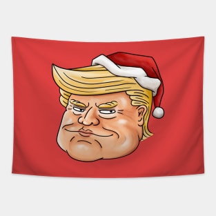 Trump Santa Hat Tapestry