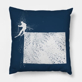 Ski Colorado Skier Pillow