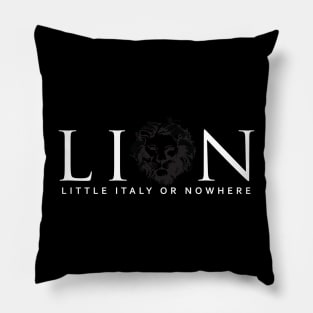 Ella the LION (White Lettering) Pillow