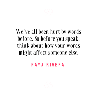 Naya Rivera Quote / Citation T-Shirt