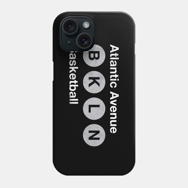 Brooklyn Nets Subway Earned Edition Uniform Phone Case by BooTeeQue