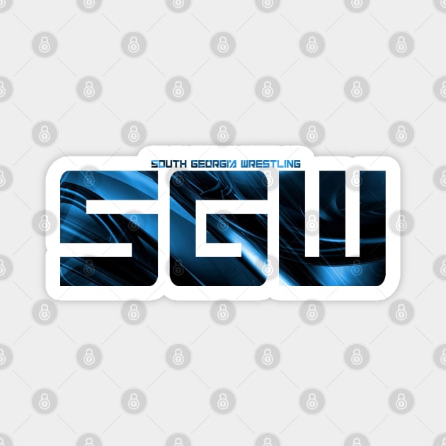 SGW Logo Magnet by SGW Backyard Wrestling