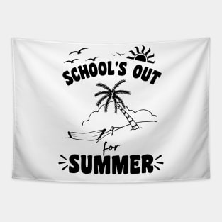 School Out For Summer Tapestry