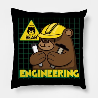 STEM Engineering Bear Pillow