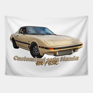 Customized 1985 Mazda RX-7 GSL Tapestry