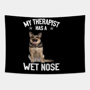 My Therapist Has A Wet Nose Tapestry