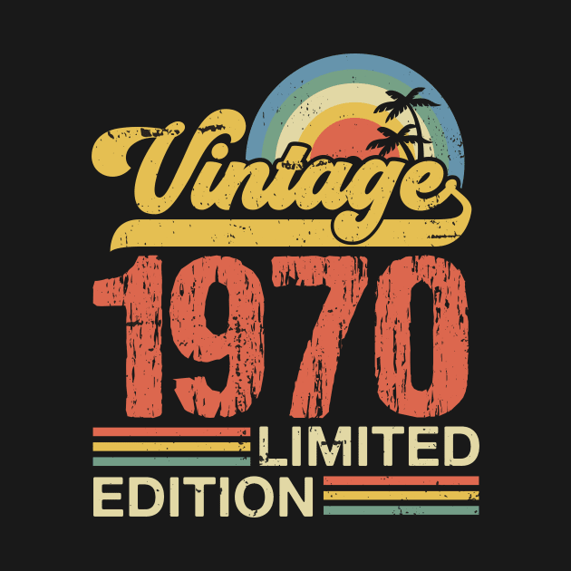 Retro vintage 1970 limited edition by Crafty Pirate 