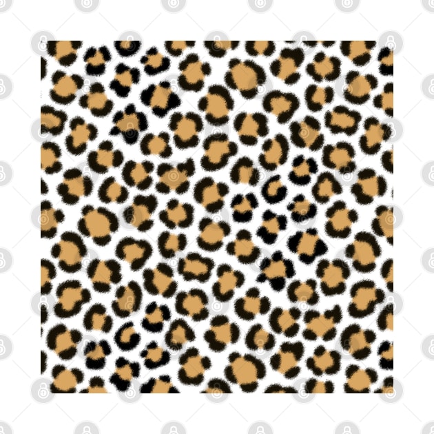 Trendy Leopard Fur Effect Pattern by NataliePaskell