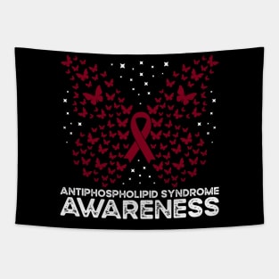 Antiphospholipid Syndrome Awareness Butterfly Tapestry