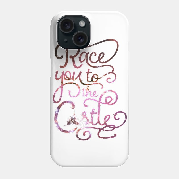 Race You To The Castle Phone Case by SolarFlare