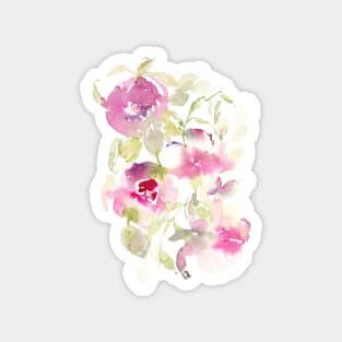 Persephone Rose Watercolor Collection Magnet