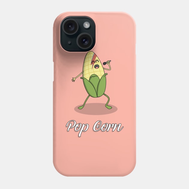PopCorn Phone Case by Mongedraws