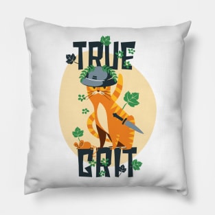 True Grit Cat Pillow