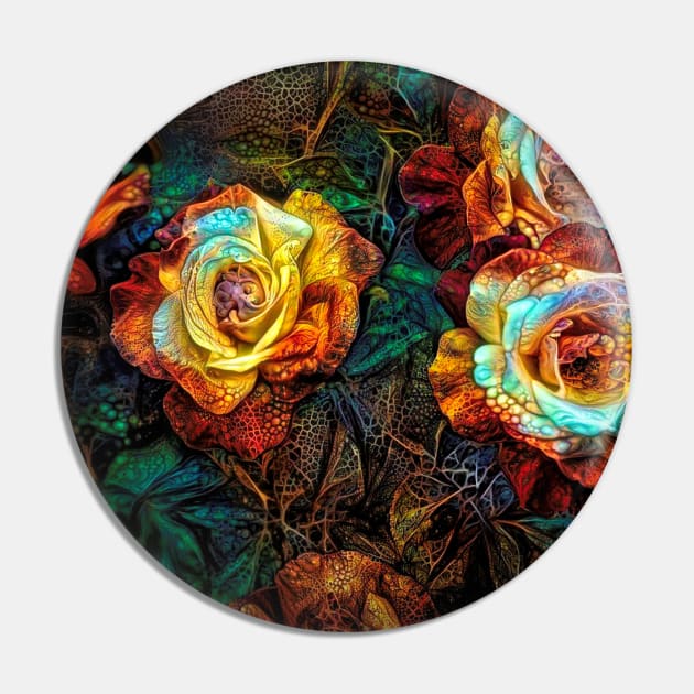 Fractal roses Pin by redwitchart